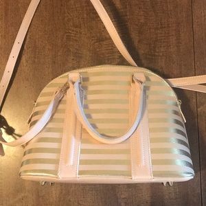 Pink and gold Vegan bag.